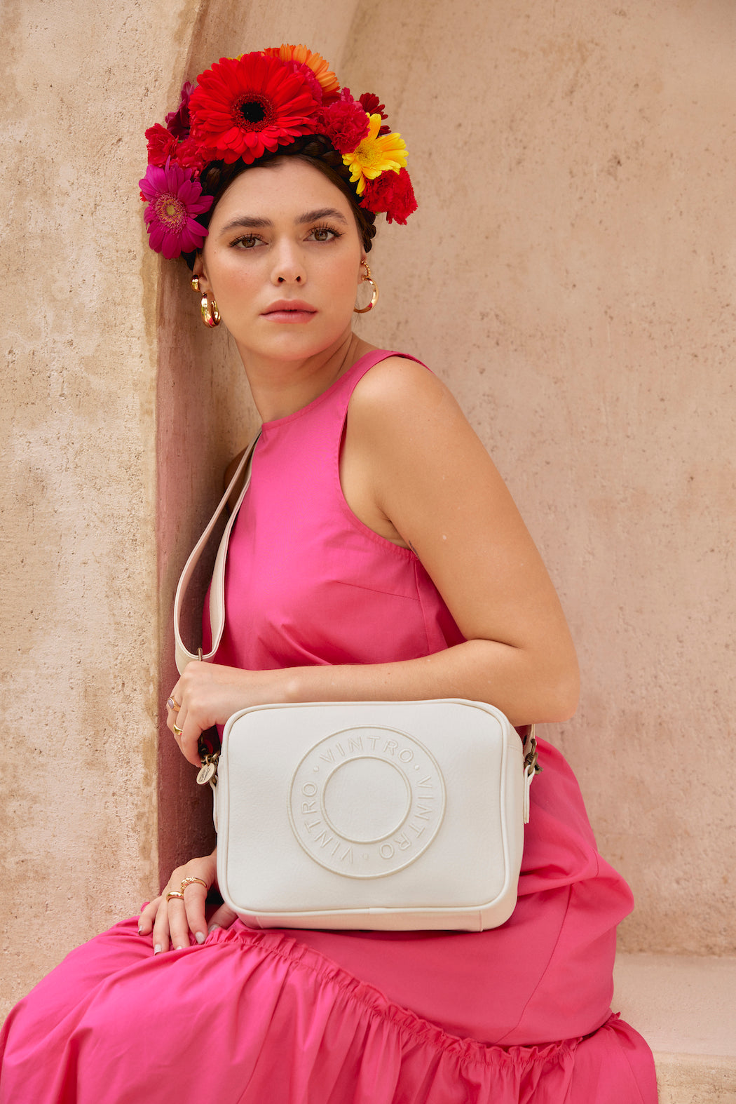 Crossbody White Vintro